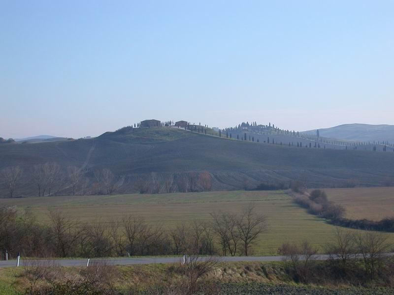 Immagini delle crete senesi....